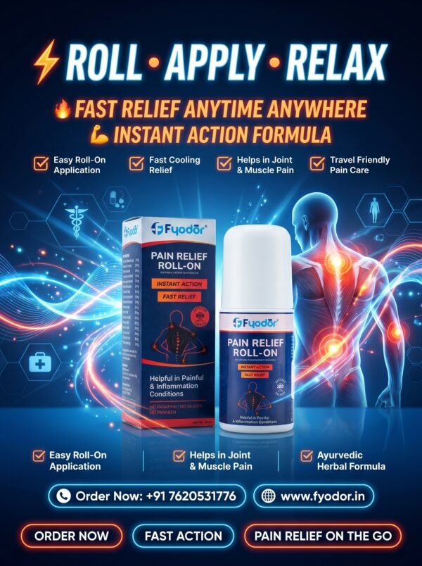 FYODOR PAIN RELIEF ROLL ON - 50 ML - Image 4
