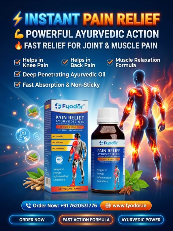 FYODOR PAIN RELIEF OIL - 100 ML - Image 2